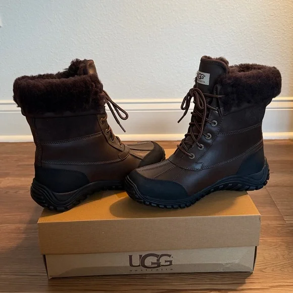 ❄️NEW❄️ UGG Adirondack II Obsidian Boots - Picture 6 of 12